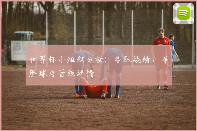 世界杯小组积分榜:各队战绩、净胜球与晋级详情
